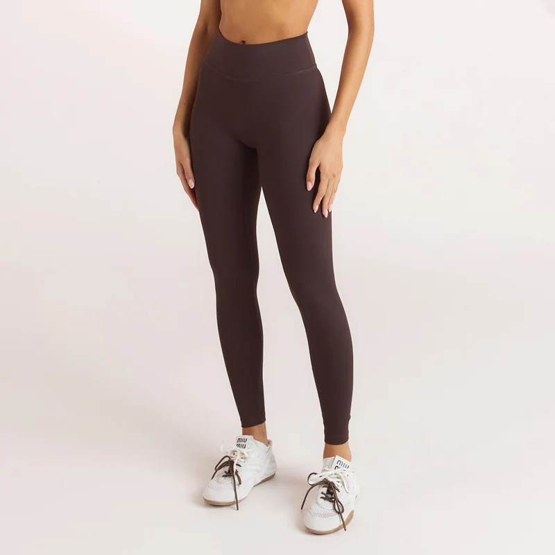 Klassische Leggings - Kaffeebohne