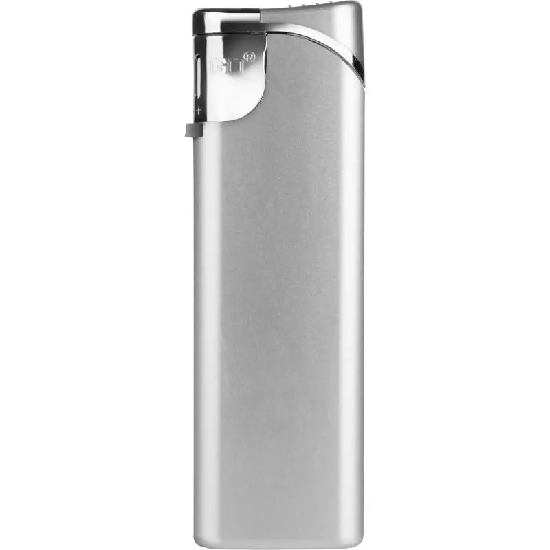 GO Slider Piezo Feuerzeug - Silber Metallic – Modern, zuverlässig, langlebig