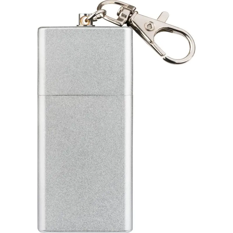 ZORR Silberner Taschenascher - Elegant & Praktisch für Unterwegs