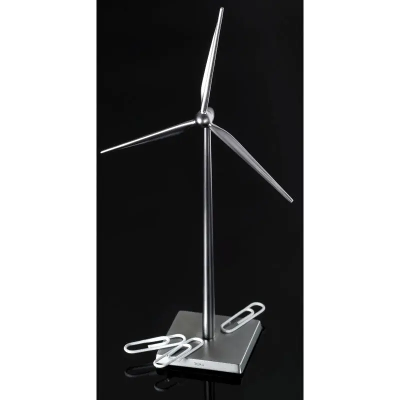 Troika Büroklammernhalter FRESH WIND – Eleganter Magnetischer Halter, Silber