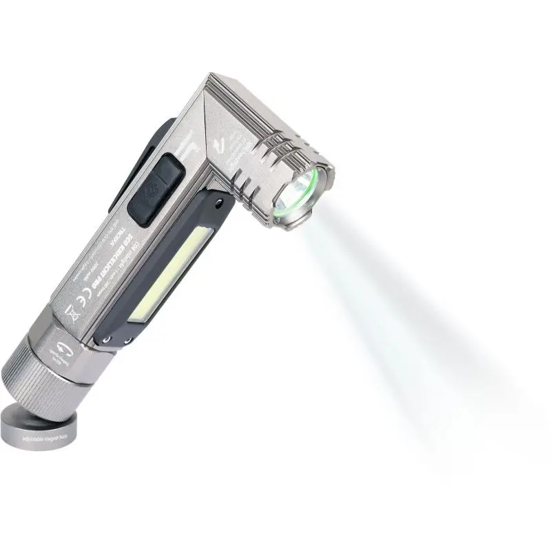Troika Eco Knicklicht Pro Taschenlampe, Titan – Effizient & Langlebig