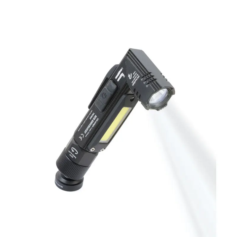 Troika Eco Knicklicht Taschenlampe, Schwarz – Energiesparend & Vielseitig