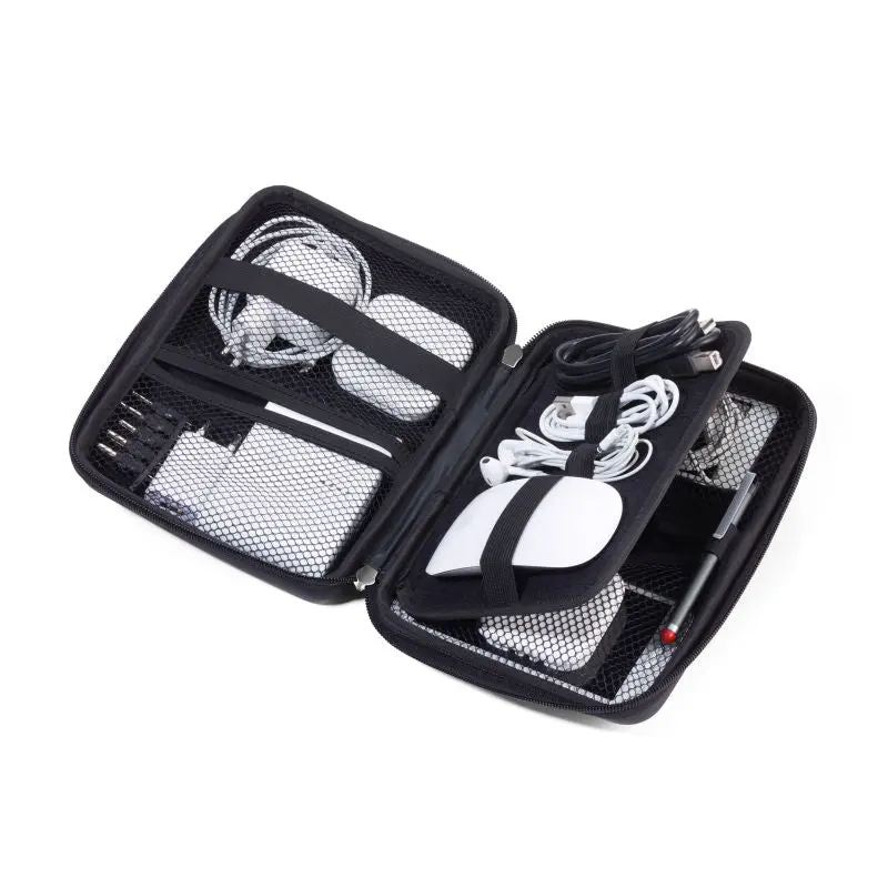 Troika TRAVEL CASE Organizer-Etui in Schwarz - Perfekte Ordnung für Unterwegs