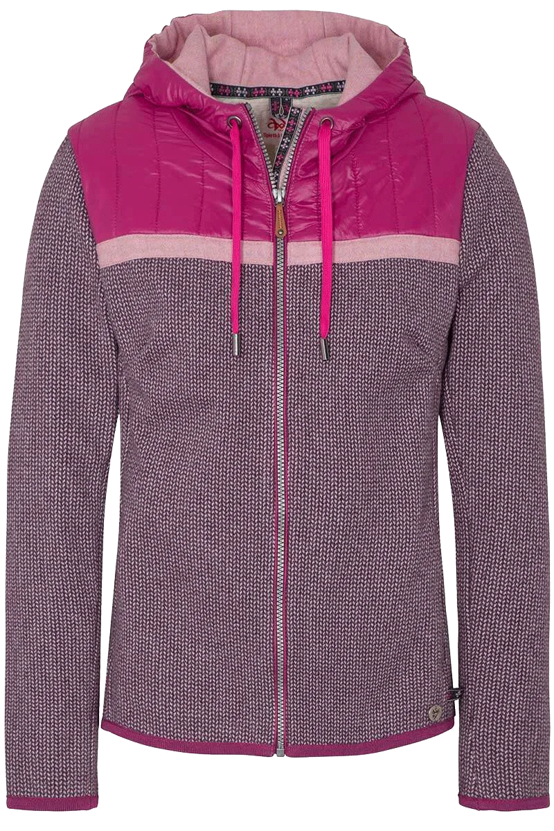Alpine Damen Outdoorjacke mit Kapuze
