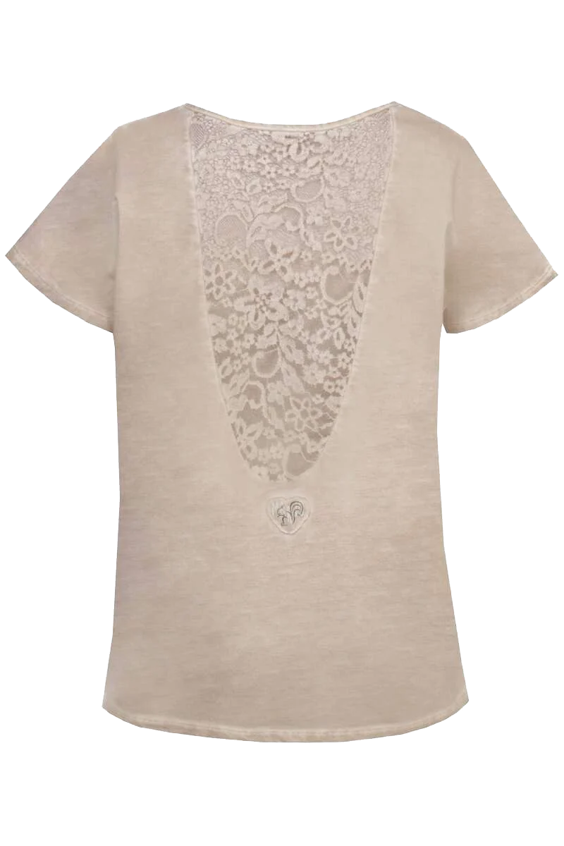 Ärmelloses Damen Trachten Shirt 'Almbusserl'