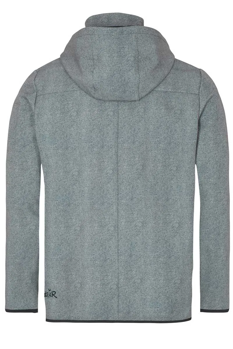 Alpine Herren Softshell-Jacke wasserabweisend - grau