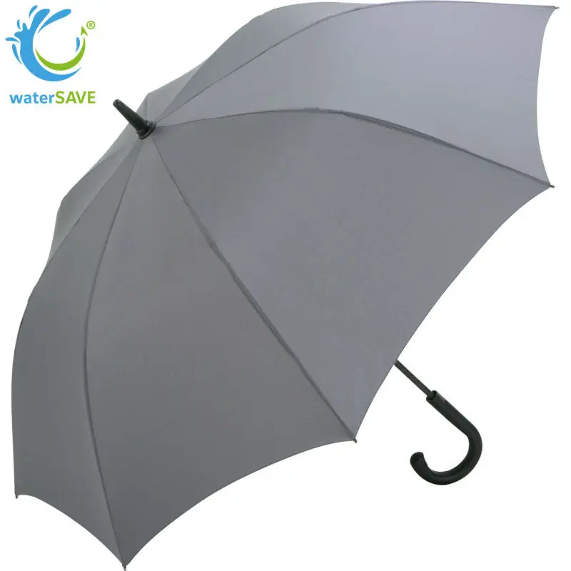 Windfighter AC² Fiberglas-Gästeschirm mit waterSAVE Bezug - Grau, Sturmsicher und Nachhaltig