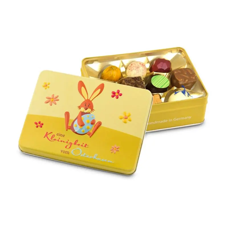 Oster-Pralinendose 15g mit Motiv Kleinigkeit vom Osterhasen