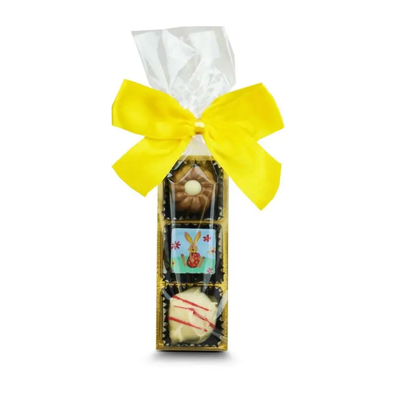 3er Pack Osterpralinen-Stange, Festliche Schokoladenauswahl