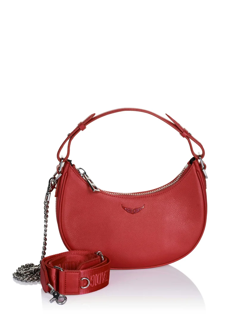 Zadig Voltaire Moonrock Grained Tasche grün