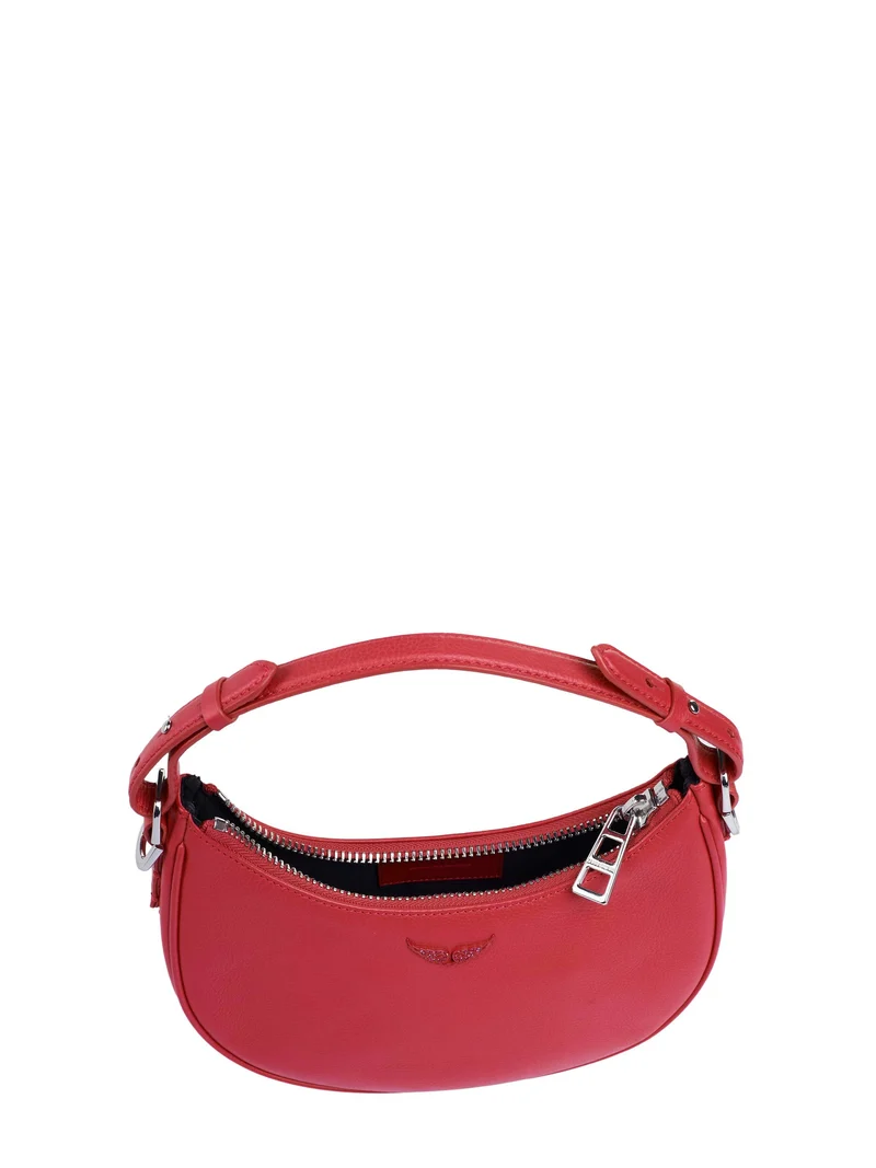 Zadig Voltaire Moonrock Grained Tasche grün