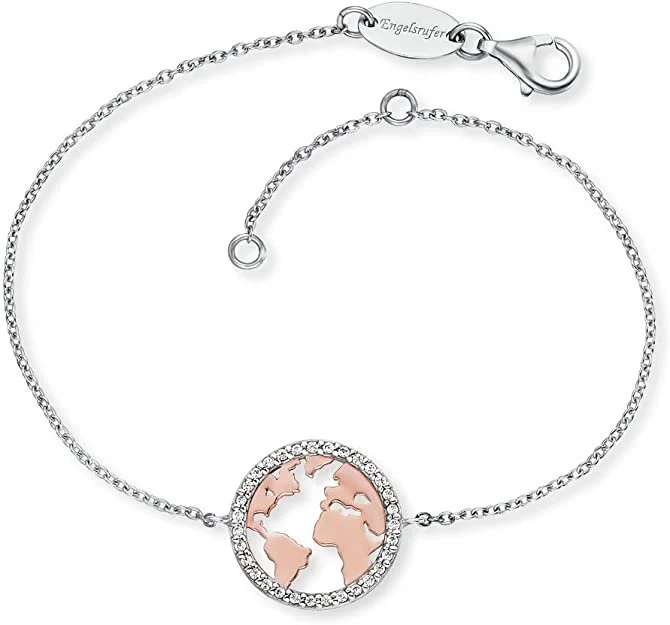 Engelsrufer Damen-Armband aus 925 Silber ERB-WORLD-BICOR-ZI