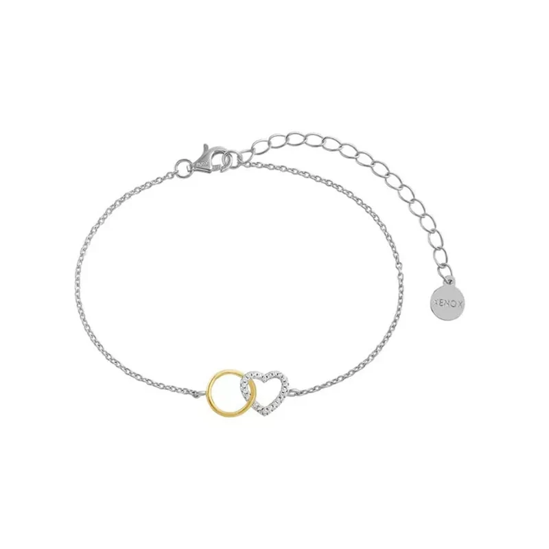 Xenox Damen 925 Sterling Silber Armband XS3612
