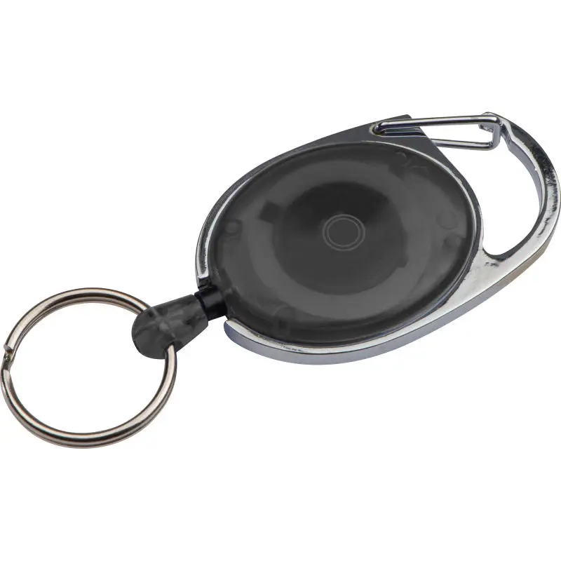 Karabiner Ring & Clip 'Employee' in Schwarz – Ideal für Berufstätige, Stabil & Praktisch