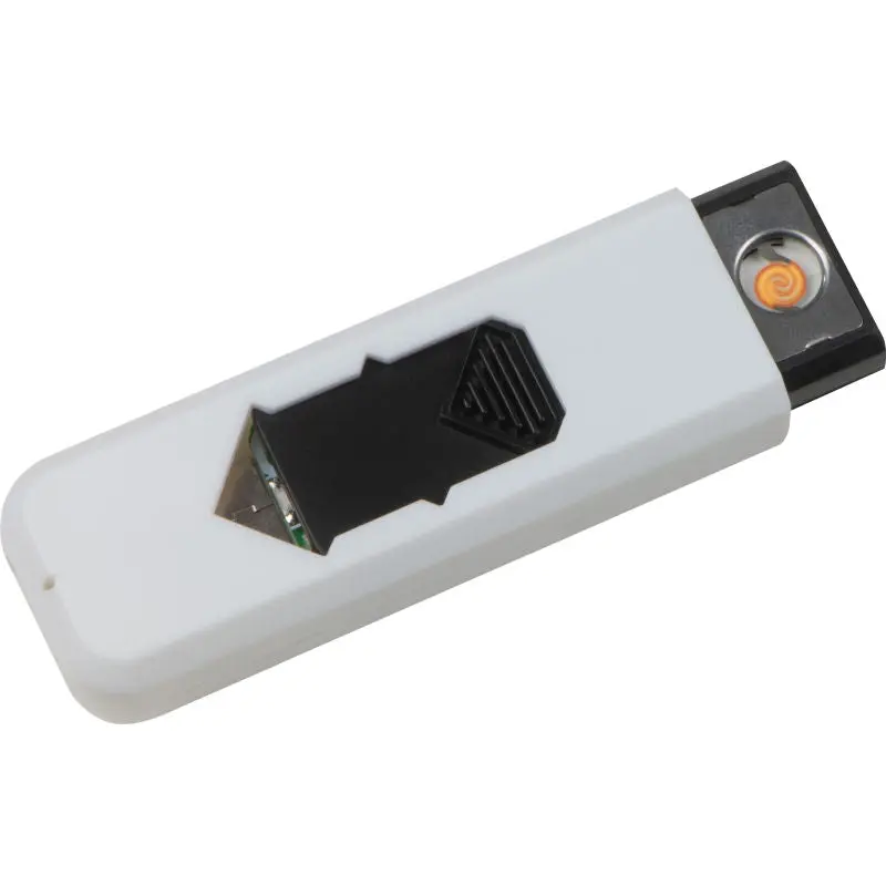 USB-Feuerzeug Bebington - Weiß - Modern, Wiederaufladbar und Zuverlässig für alle Anzündbedürfnisse