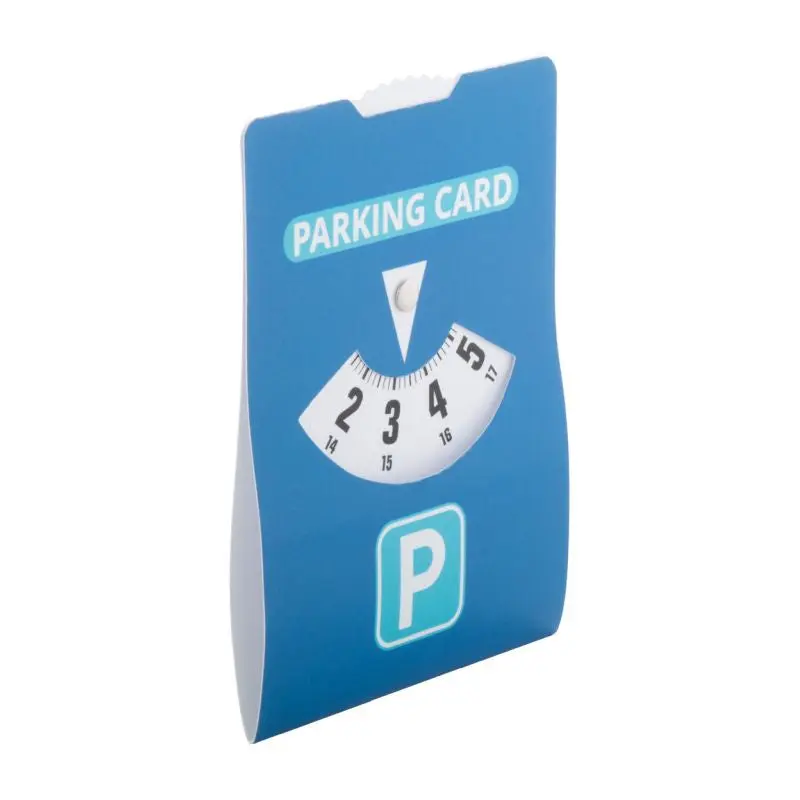 CreaPark Classic White Parking Disc - Zeitgemäßes Design