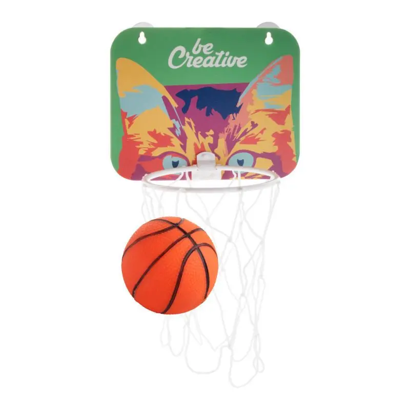 Crasket Basketball-Korb in Elegantem Weiß - Stabiles Sportgerät für Zuhause