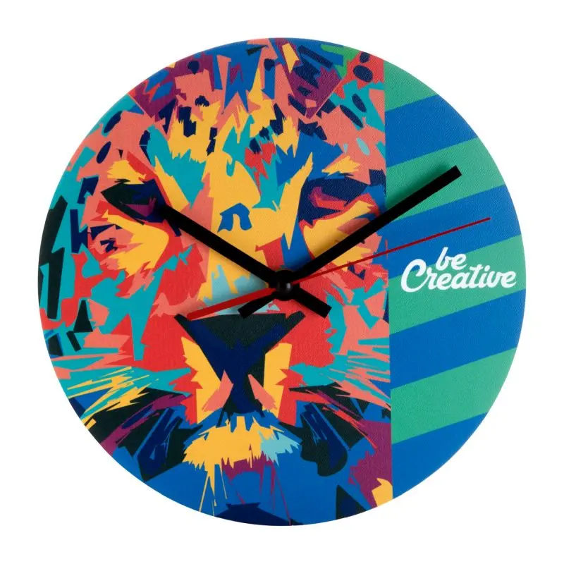 BeTime D Wanduhr - Modernes Design in Weiß und Schwarz, Stilvoll und Funktional