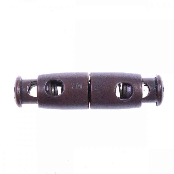 Kordelstopper Steck Goldfarben 48x13 mm – Metall KOST-29