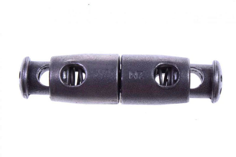 Kordelstopper Altsilber 48x13 mm – Metallkordelstopper KOST-29