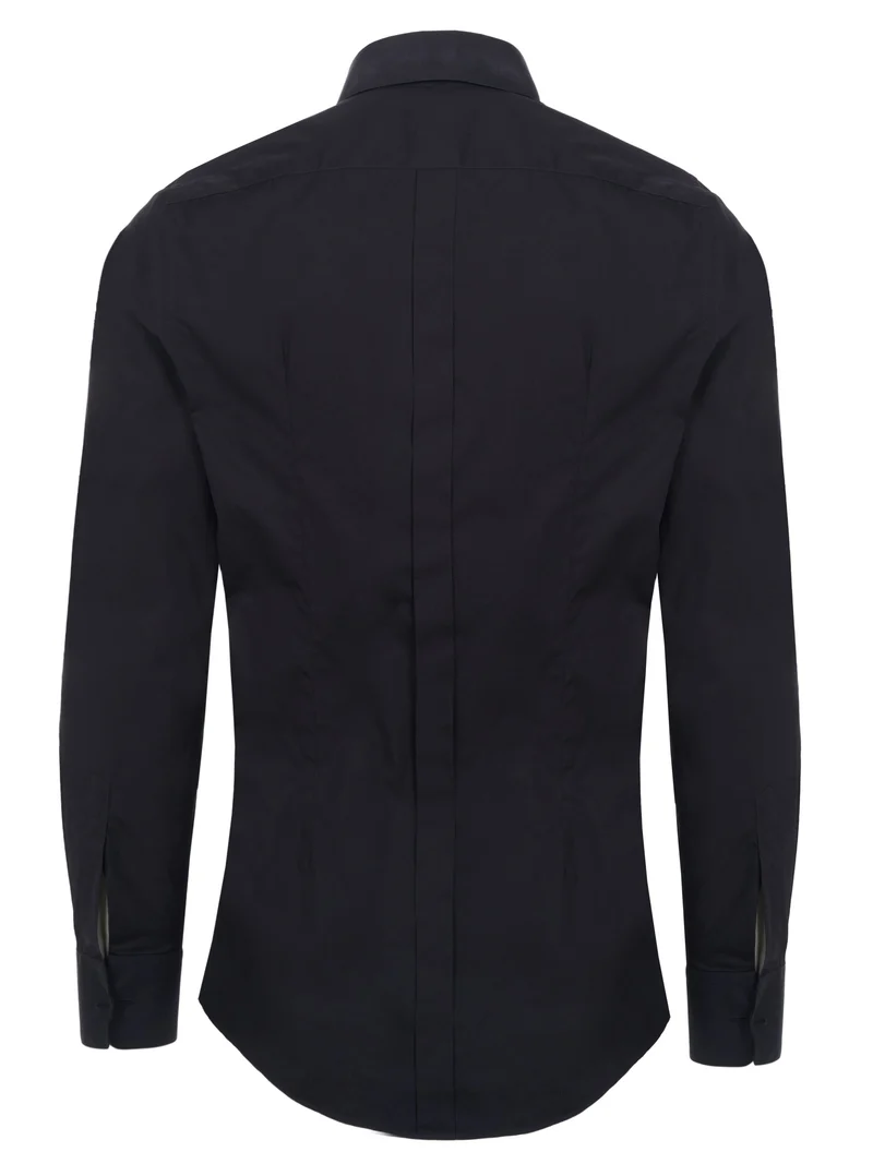 Dolce & Gabbana Gold Hemd schwarz