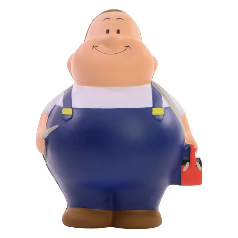 SQUEEZIES Elektriker Bert Figur - Bunt & Stressabbauend