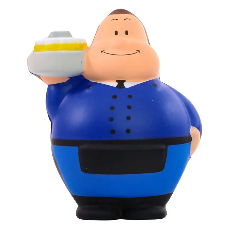 SQUEEZIES Köbes Bert - Bunter Stressball Mehrfarbiger Stresslöser für Entspannung und Spaß