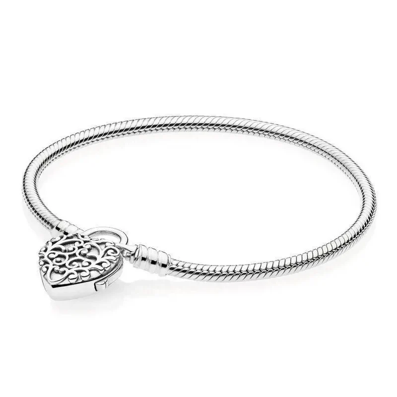 Pandora Kettenarmband Damen Moments Sterling Silber Silber 597602-17