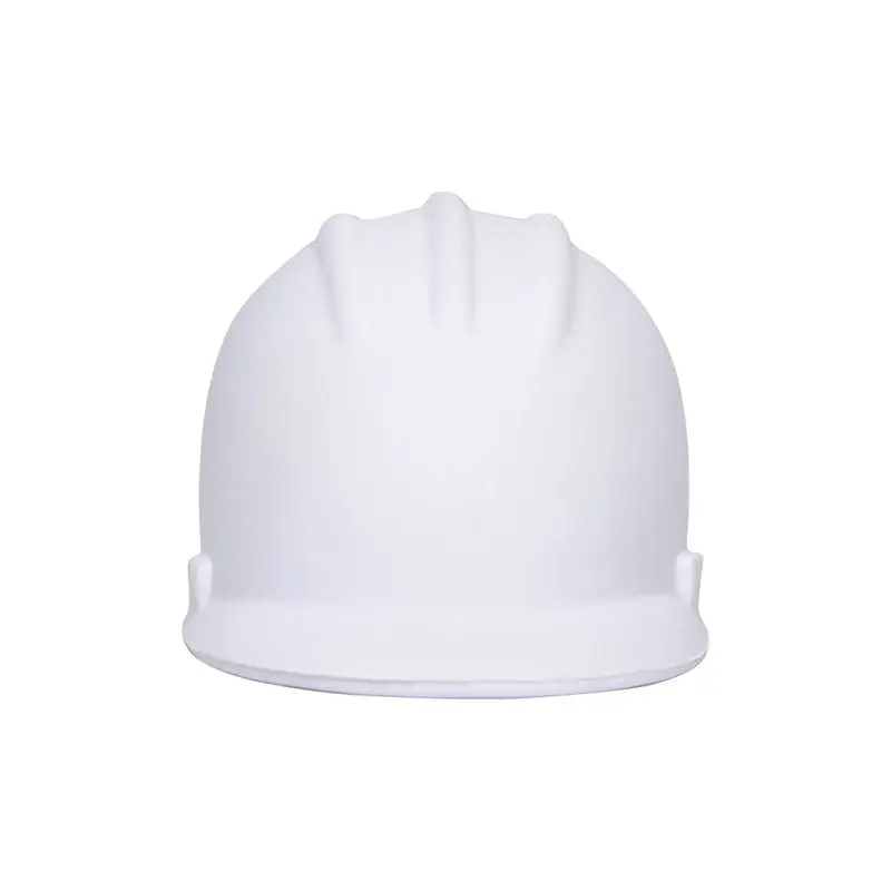 SQUEEZIES Stress Bauhelm, Beruhigendes Anti-Stress Spielzeug, Weißer Bauarbeiterhelm Stressabbau