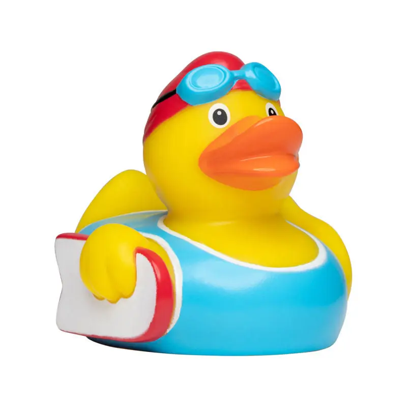 Schnabels Quietsche-Ente Schwimmanfänger - Buntes Einsteiger-Spielzeug