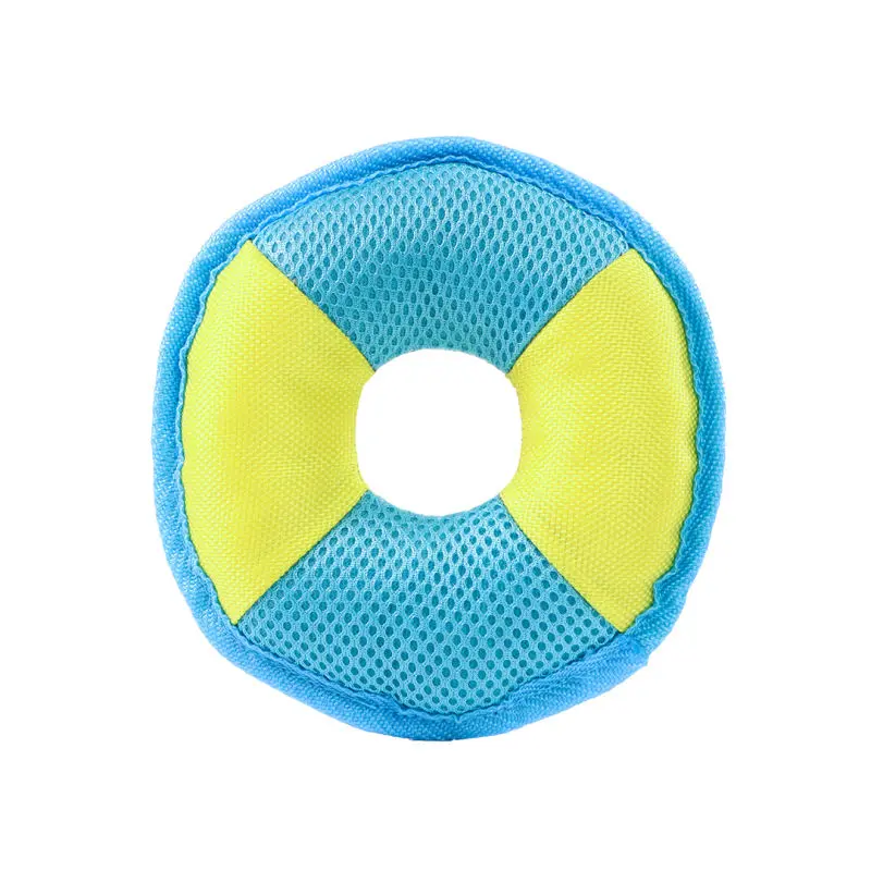 MiniFeet Flying Disc Hundespielzeug – Gelb & Blau, Dynamisch & Flugstark