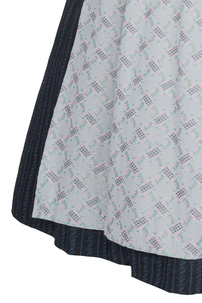Baumwoll-Wasch-Dirndl lang
