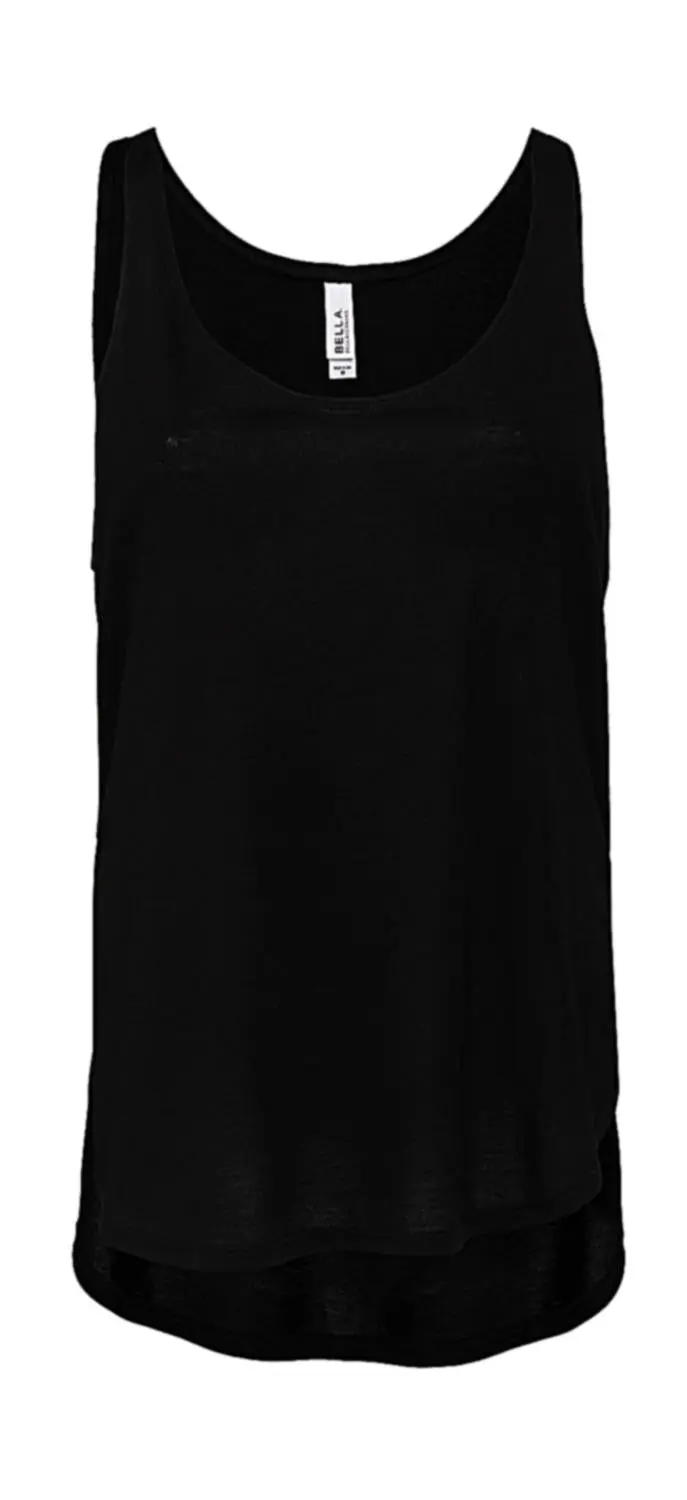 Damen Tanktop mit Seitenschlitz und fließendem Schnitt