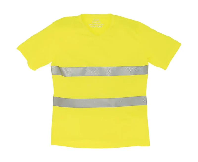 Fluo Ultraleicht V-Ausschnitt T-Shirt