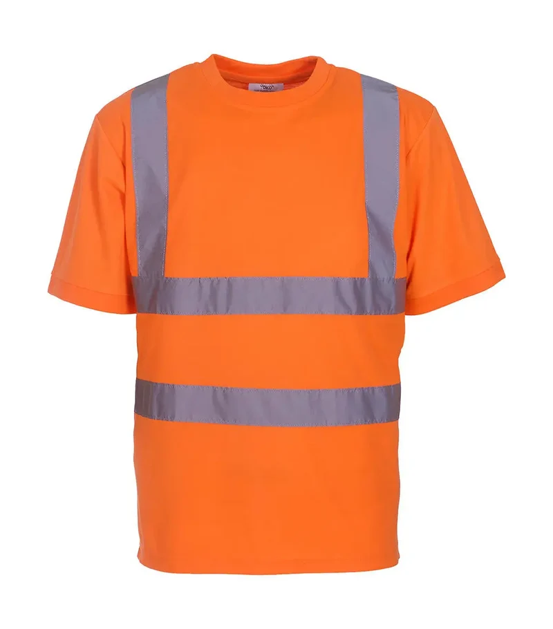 Leuchtendes Sicherheits-T-Shirt