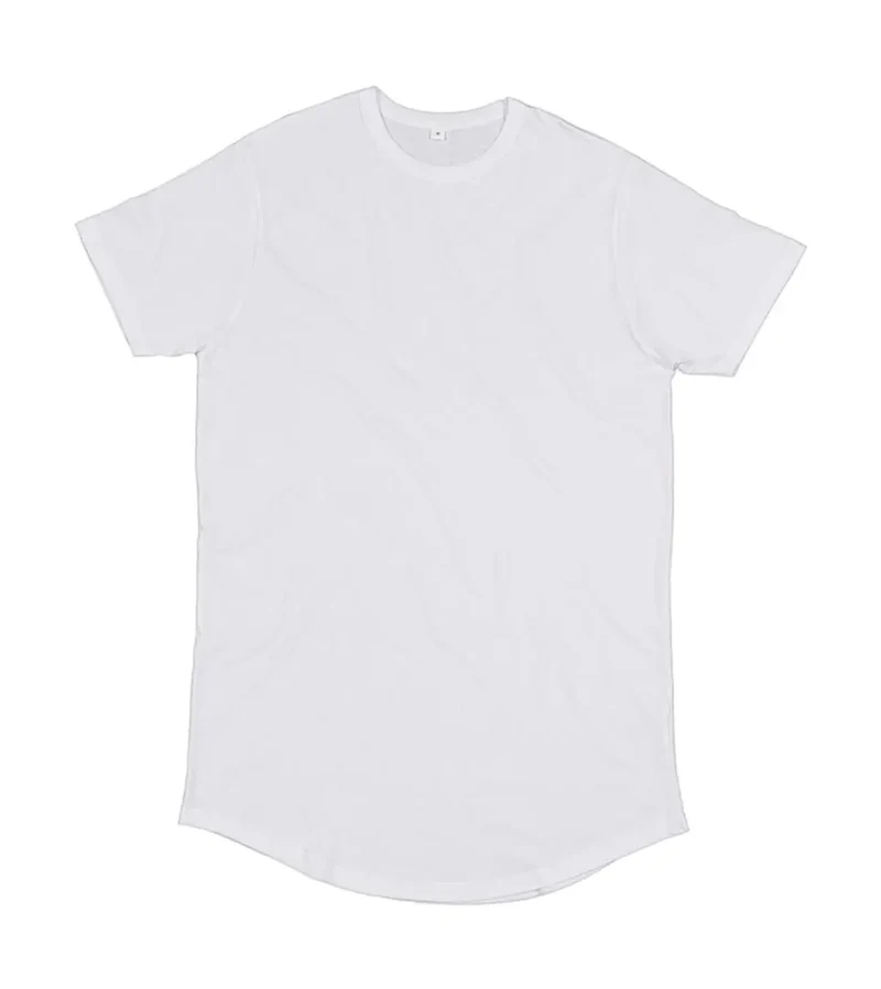 Herren Bio-Langarm T-Shirt in verlängerter Form