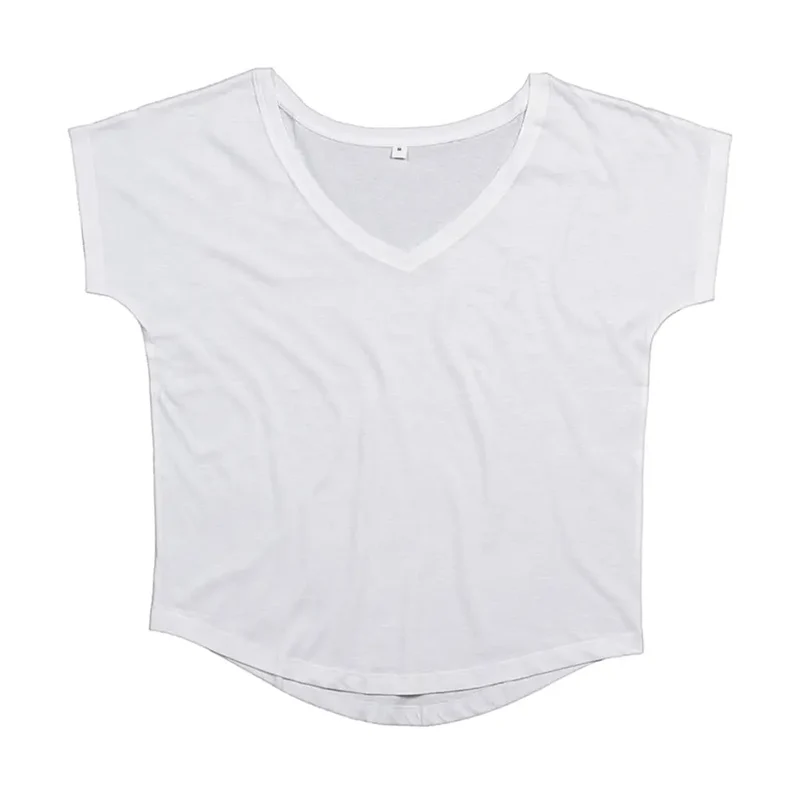 Lässiges V-Ausschnitt T-Shirt für Damen
