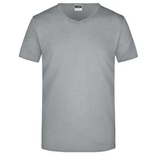 Herren Slim-Fit V-Ausschnitt T-Shirt - Stilvolle Eleganz für jede Gelegenheit