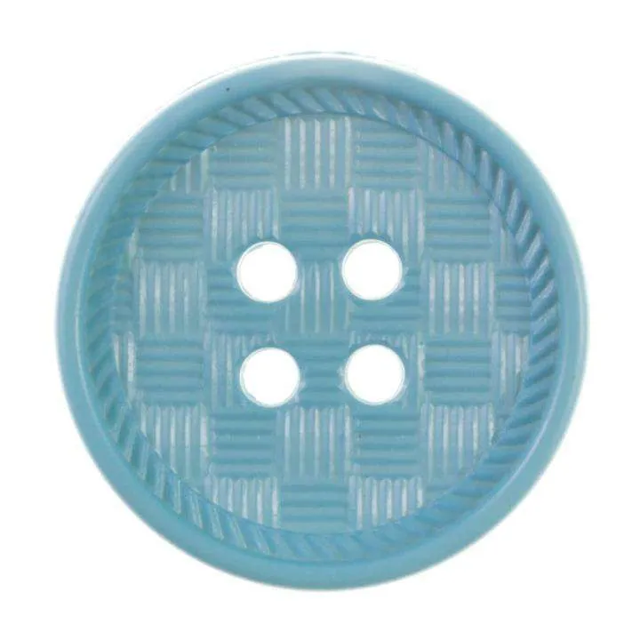 Knopf Schraffiert Blau – KT-55