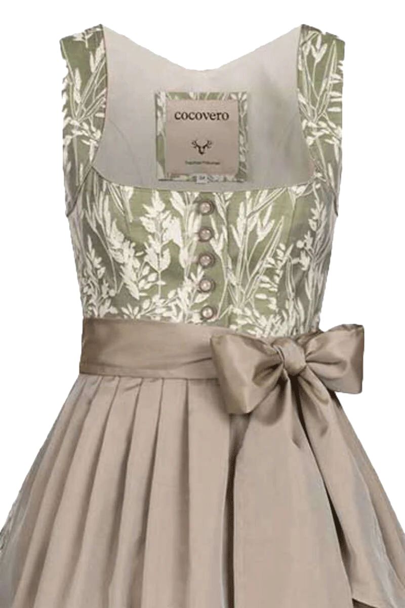 Dirndl mit Ährenmuster