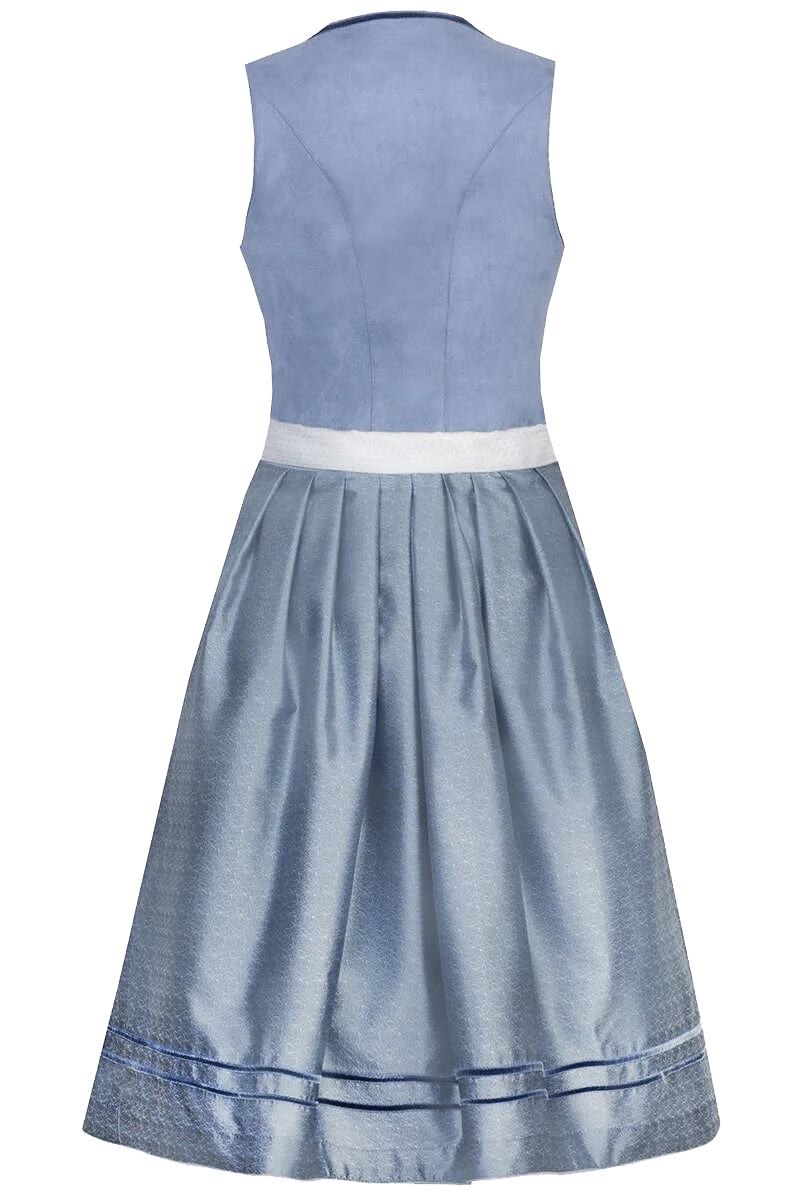 Dirndl Midi Veganes Wildleder
