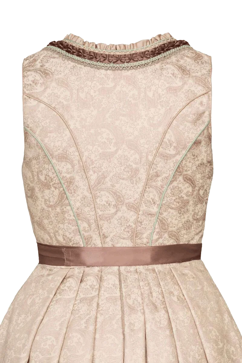 Dirndl Midi mit transparenter Schürze