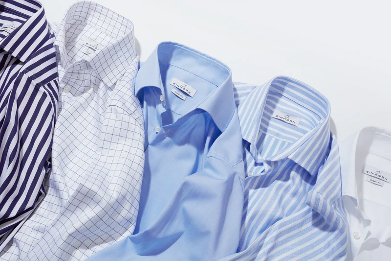 Hemd Regular Fit Non Iron Karo Blau