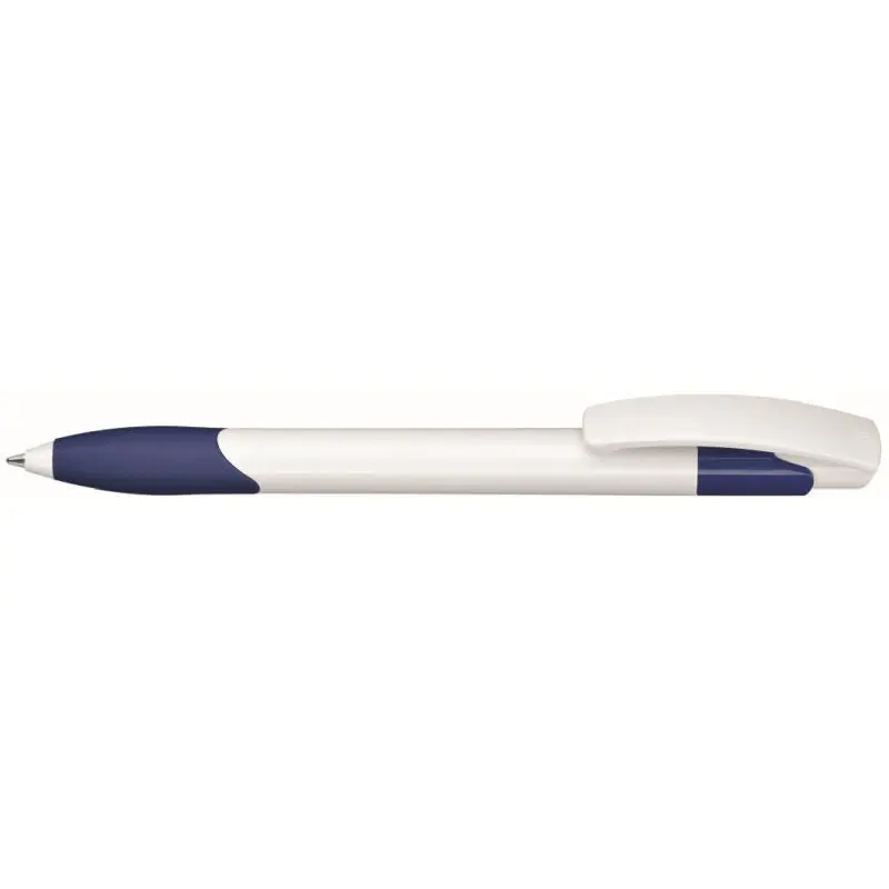 Omega Grip Druckkugelschreiber in Leuchtendem Blau – Komfort & Präzision
