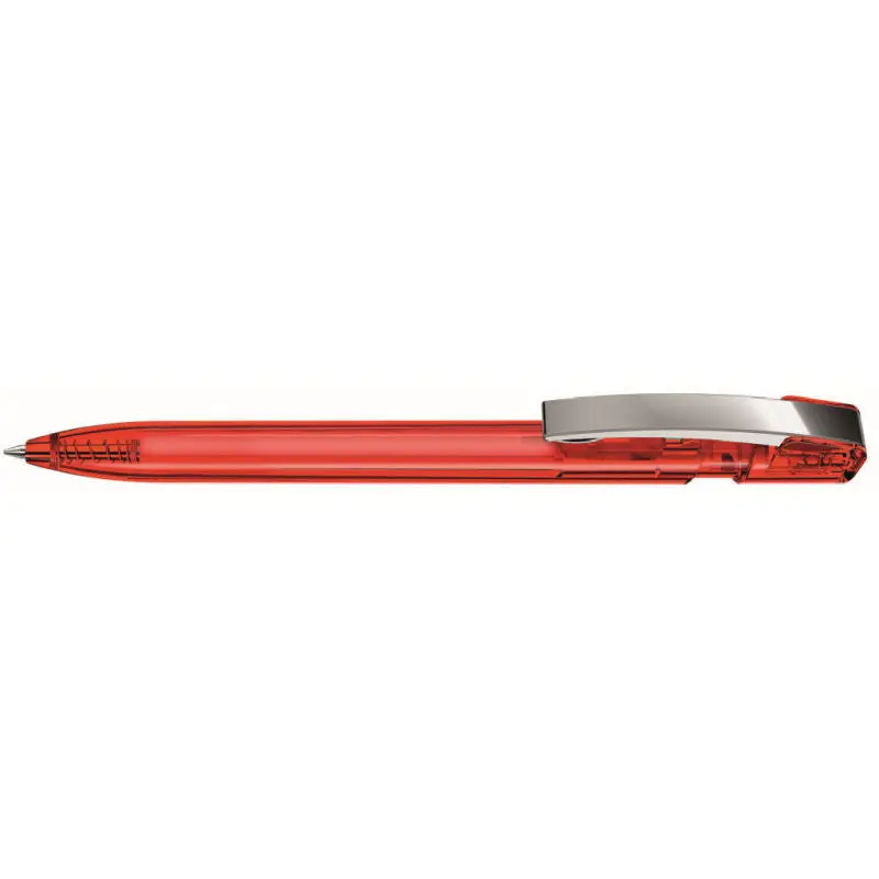 Sky Transparent M Druckkugelschreiber - Rot - Stilvoll & Präzise