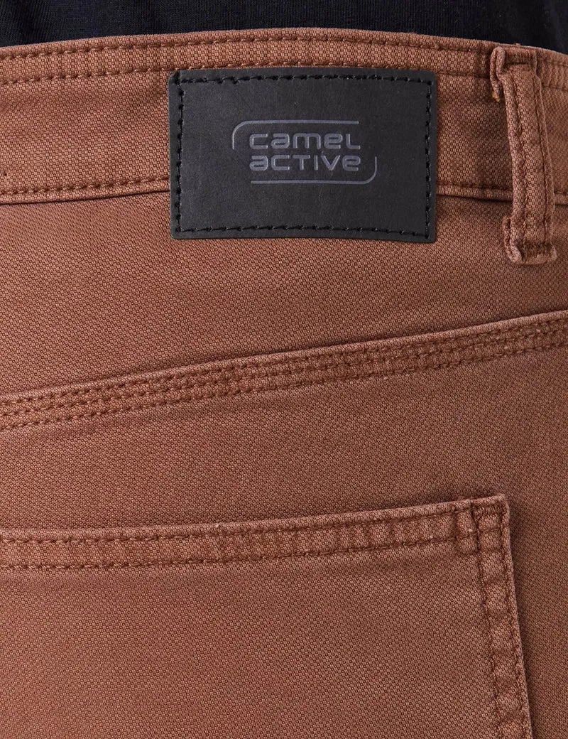 camel active Herren Baumwoll Relaxed Fit Woodstock Hose