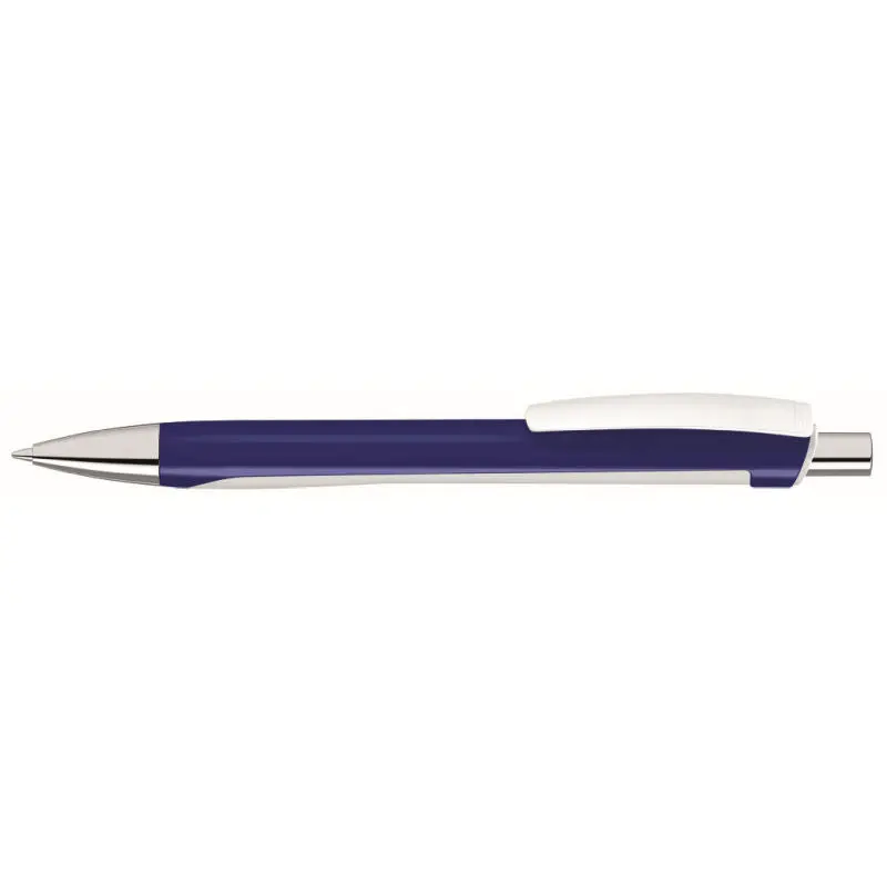 Wave Gum Durable Retractable Ballpoint Pen - Dark Blue