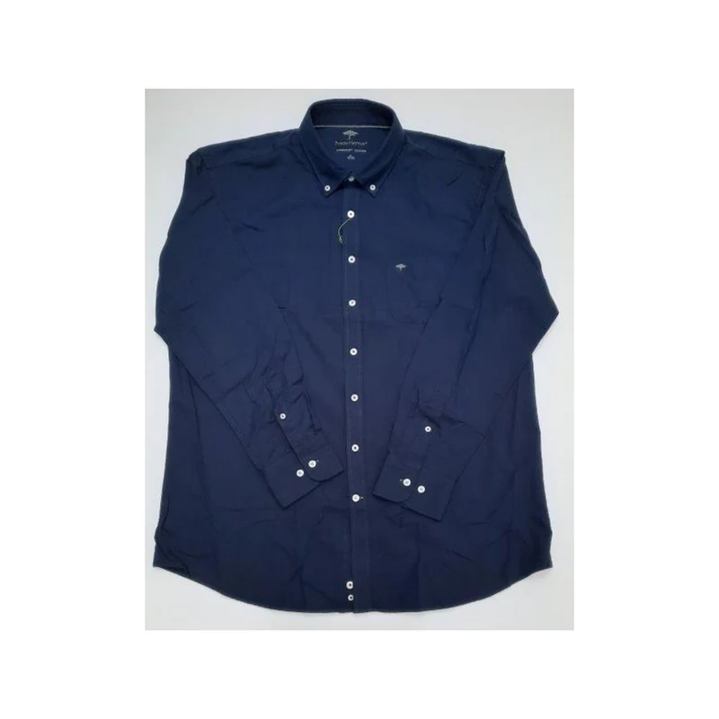 Fynch-Hatton All Season Oxford Shirt, 1/1, B.D. marineblau