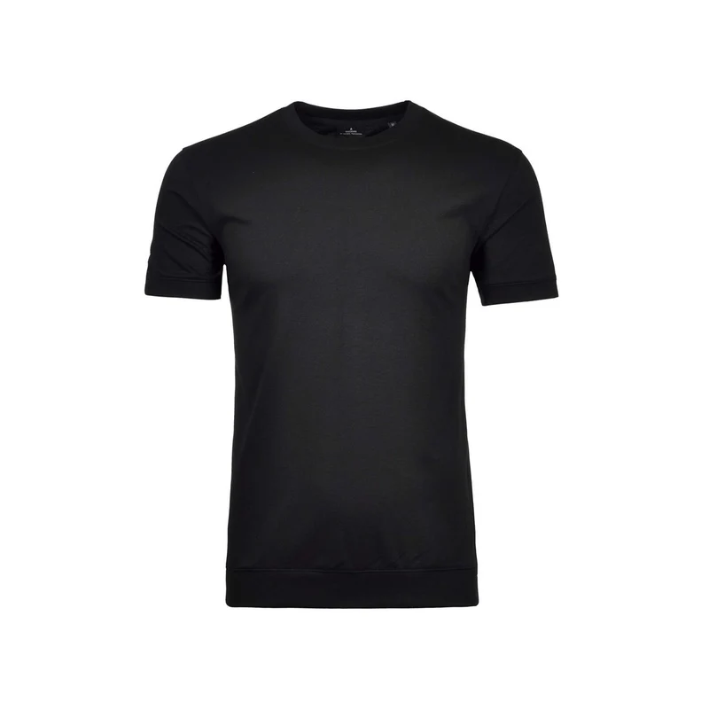 Ragman Herren T-Shirt Rundhals mit Bündchen