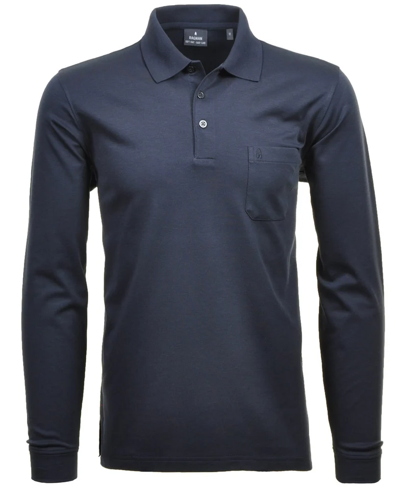 Ragman Herren-Poloshirt